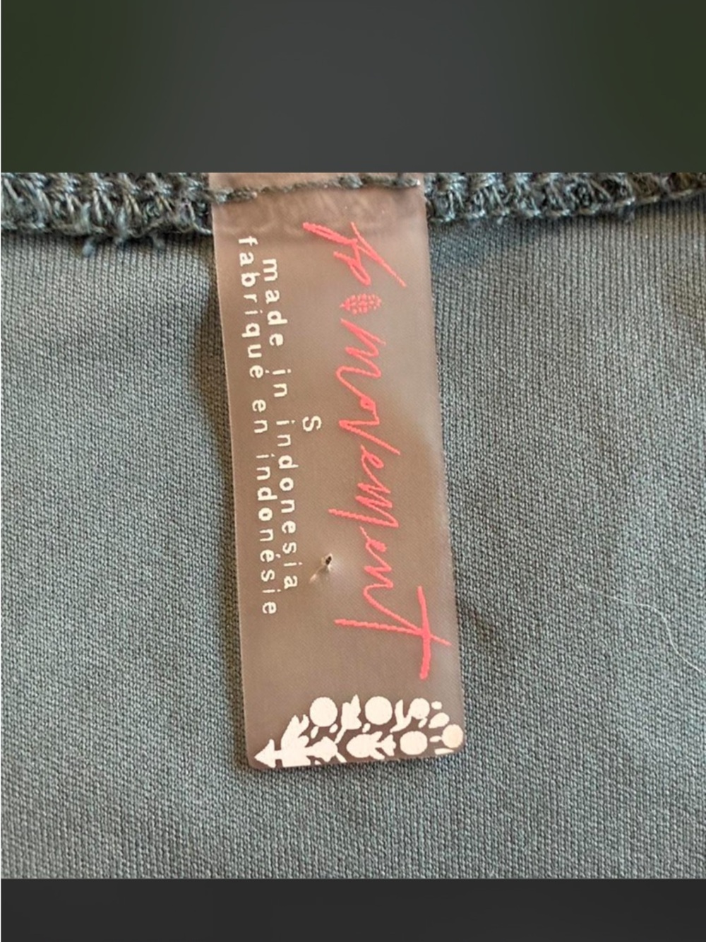 Women’s FP Movement by Free People Throwback Tank in the color Misty Forest. - Picture 5 of 5